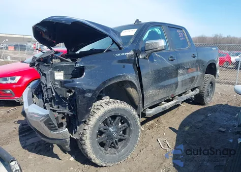 2019 Chevrolet Silverado 1500 Lt z USA, uszkodzony, nr VIN 1GCUYDEDXKZ104149